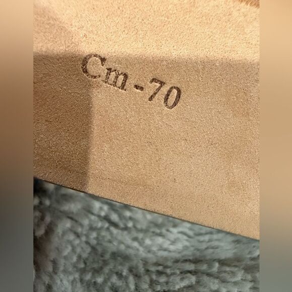 Salvatore Ferragamo Gancini Adjustable Leather Belt 70 Cm - Picture 5 of 6